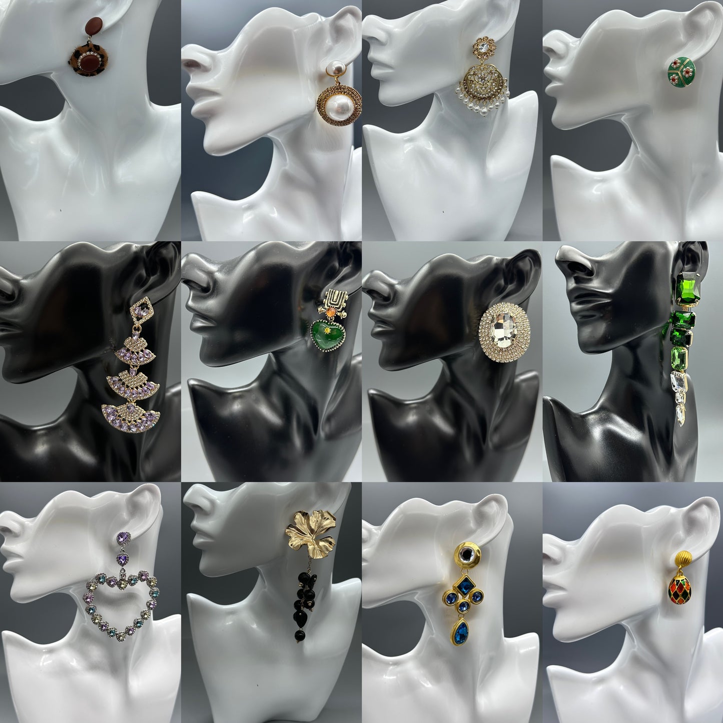 Blind box earrings Lucky Bags(10 Pairs)-Oppen In Live